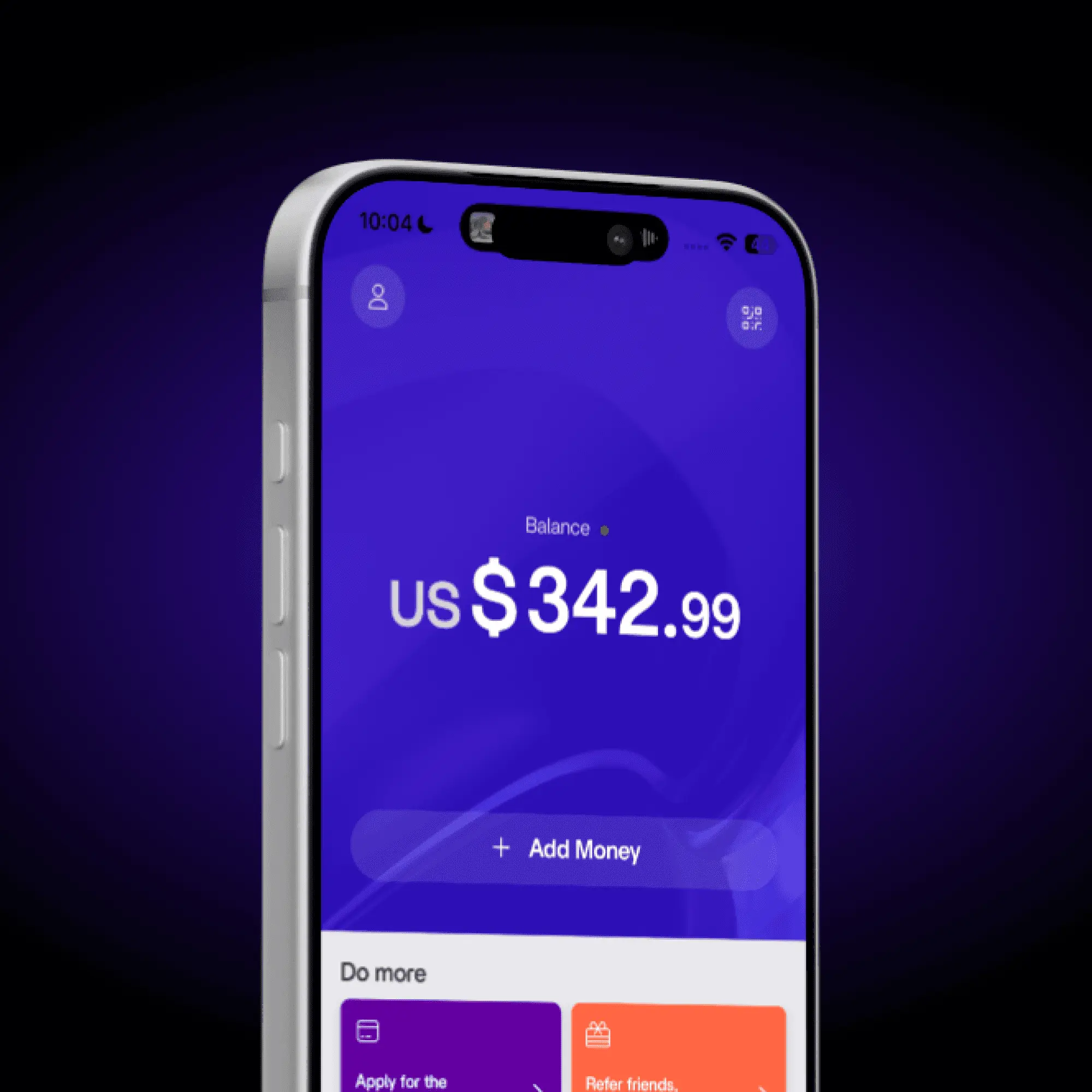 SpotPay digital wallet interface